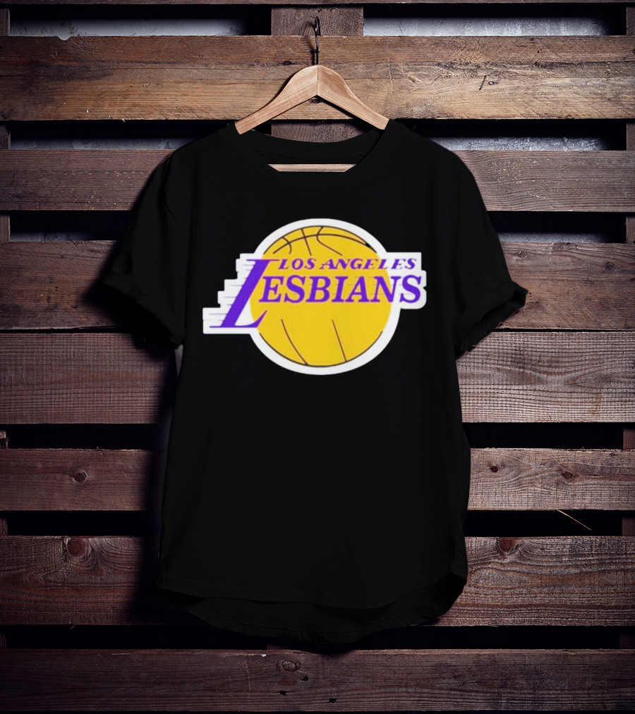 Los Angeles Lesbians Basketball T-Shirt