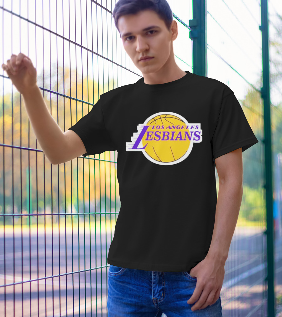 Los Angeles Lesbians Basketball T-Shirt