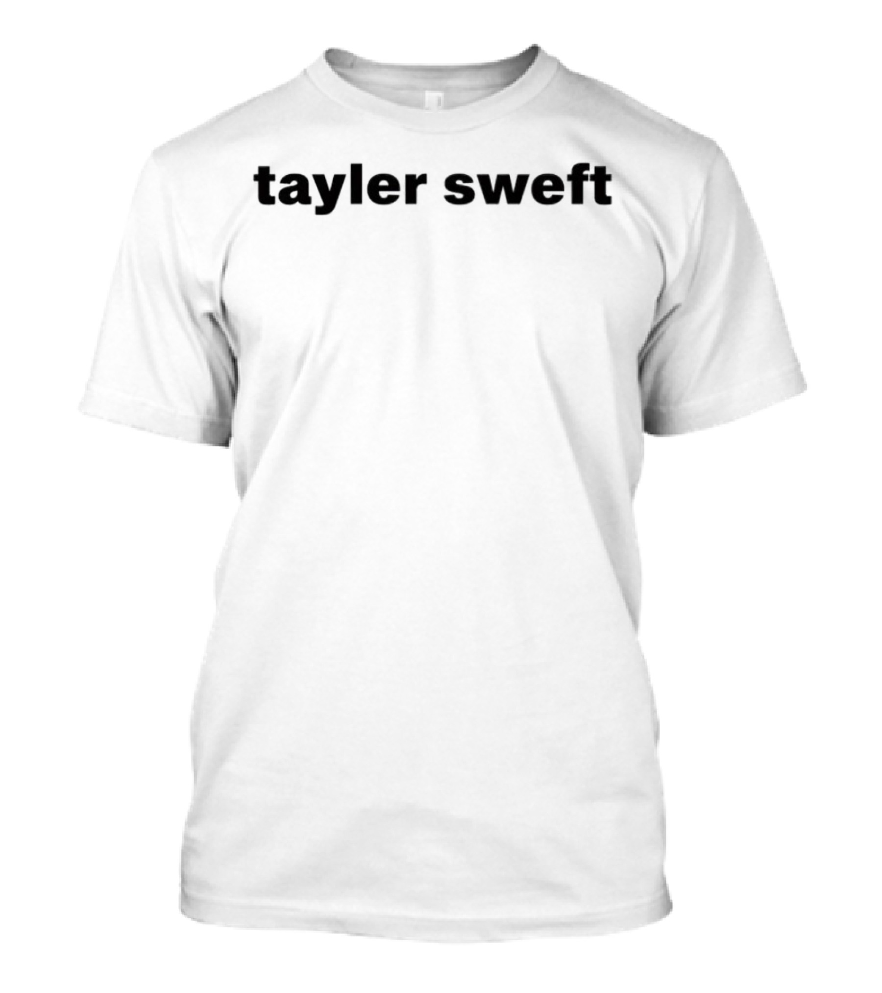 Tayler Sweft Text Black Classic T-Shirt