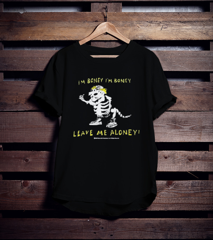 I'm Boney I'm Boney Leave Me Aloney Nickelodeon Productions Rugrats Character T-Shirt