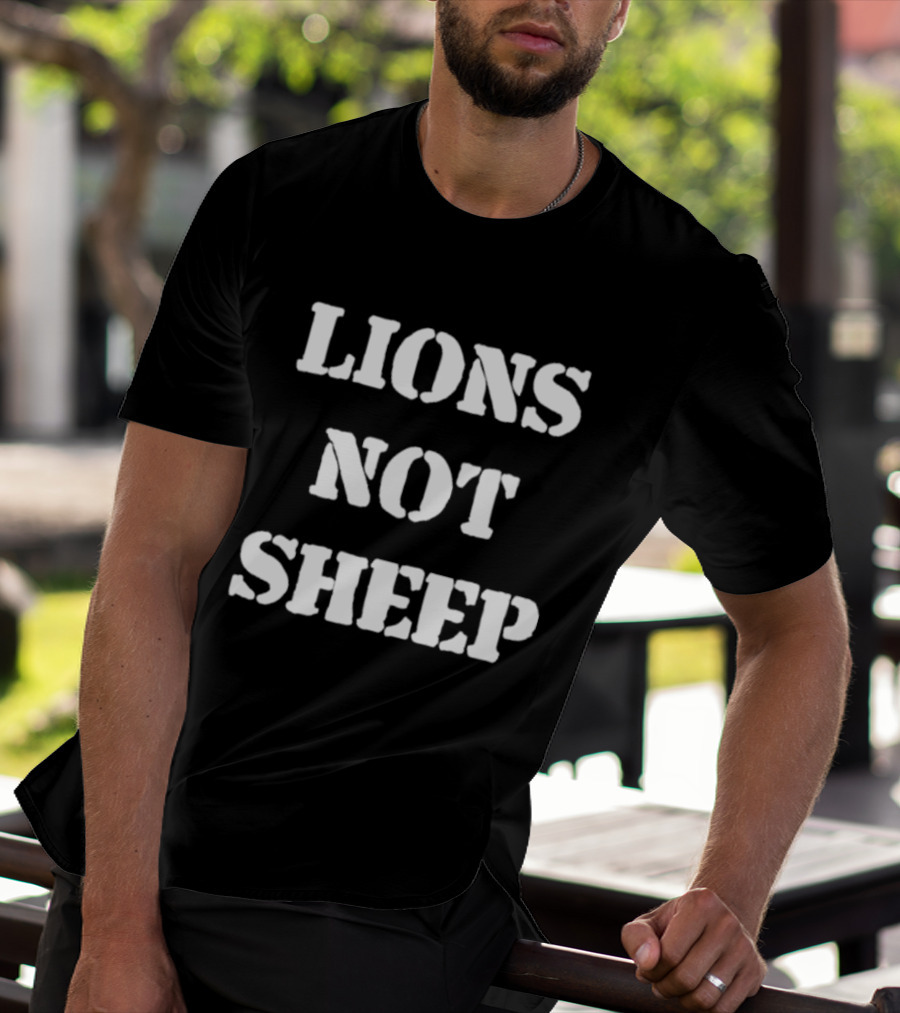 Julian Edelman Lions Not Sheep T-Shirt