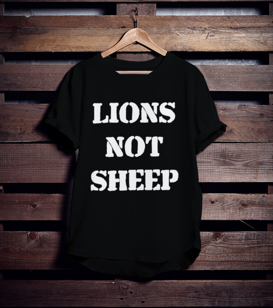 Julian Edelman Lions Not Sheep T-Shirt