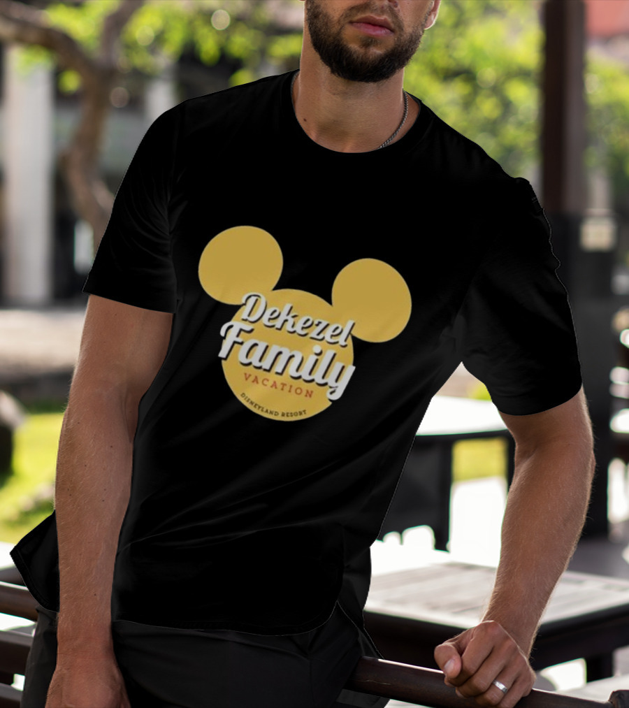 Dekezel Family Disneyland Resort Vacation Mickey Mouse T-Shirt