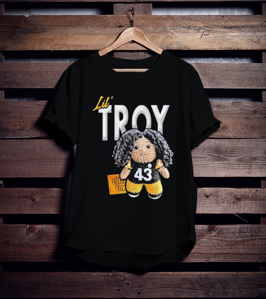 Lil’ Troy 43 Pittsburgh Steelers Terrible Towel T-Shirt