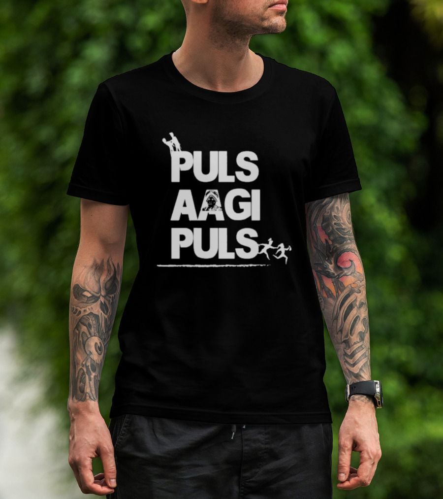 Puls Aagi Puls Running Adventure With Characters T-Shirt