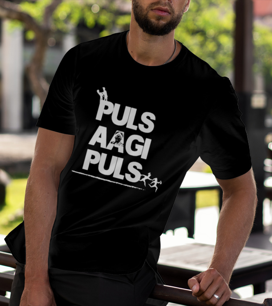Puls Aagi Puls Running Adventure With Characters T-Shirt