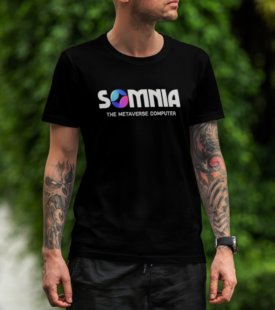 SOMNIA The Metaverse Computer With Iconic Tricolor T-Shirt