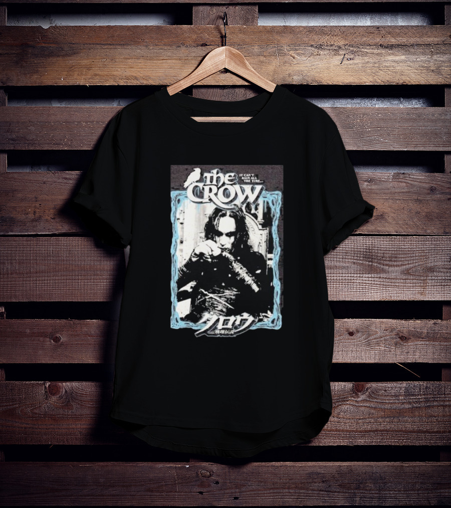 The Crow It Can't Rain All The Time Gothic Movie Scene T-Shirt