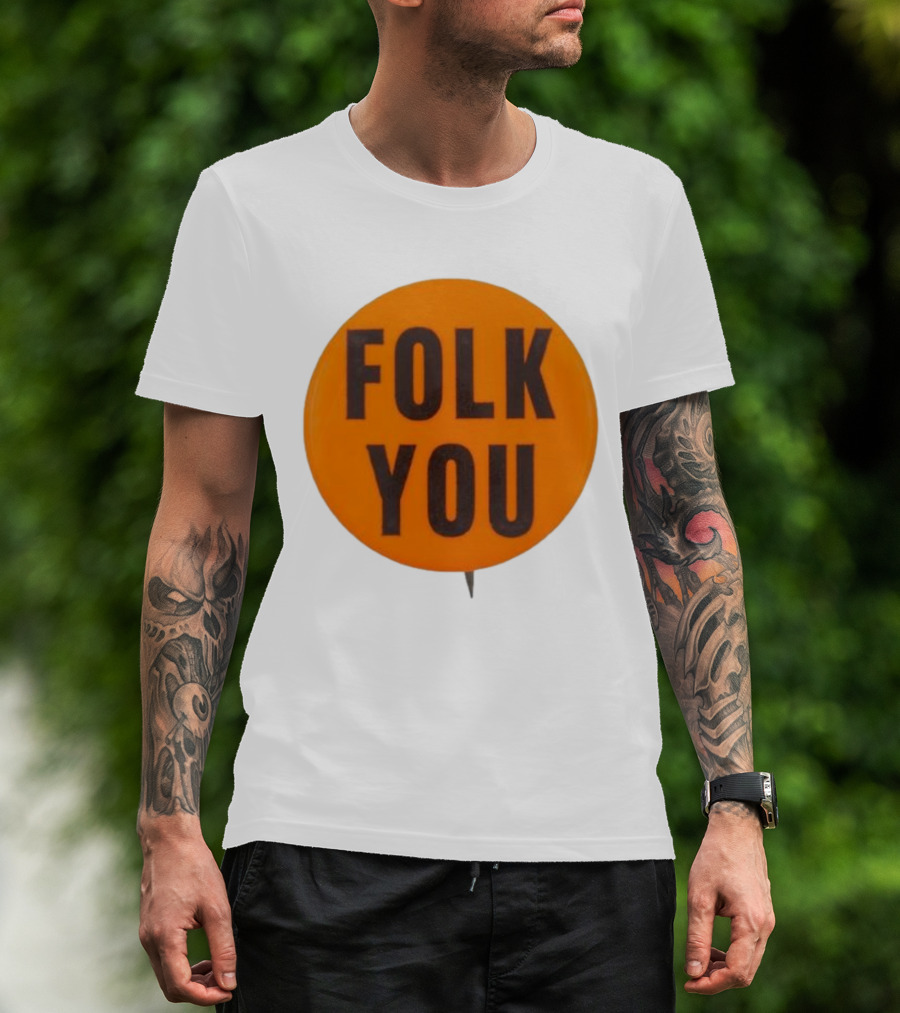 Weird Walk X Tsptr Folk You Badge T-Shirt