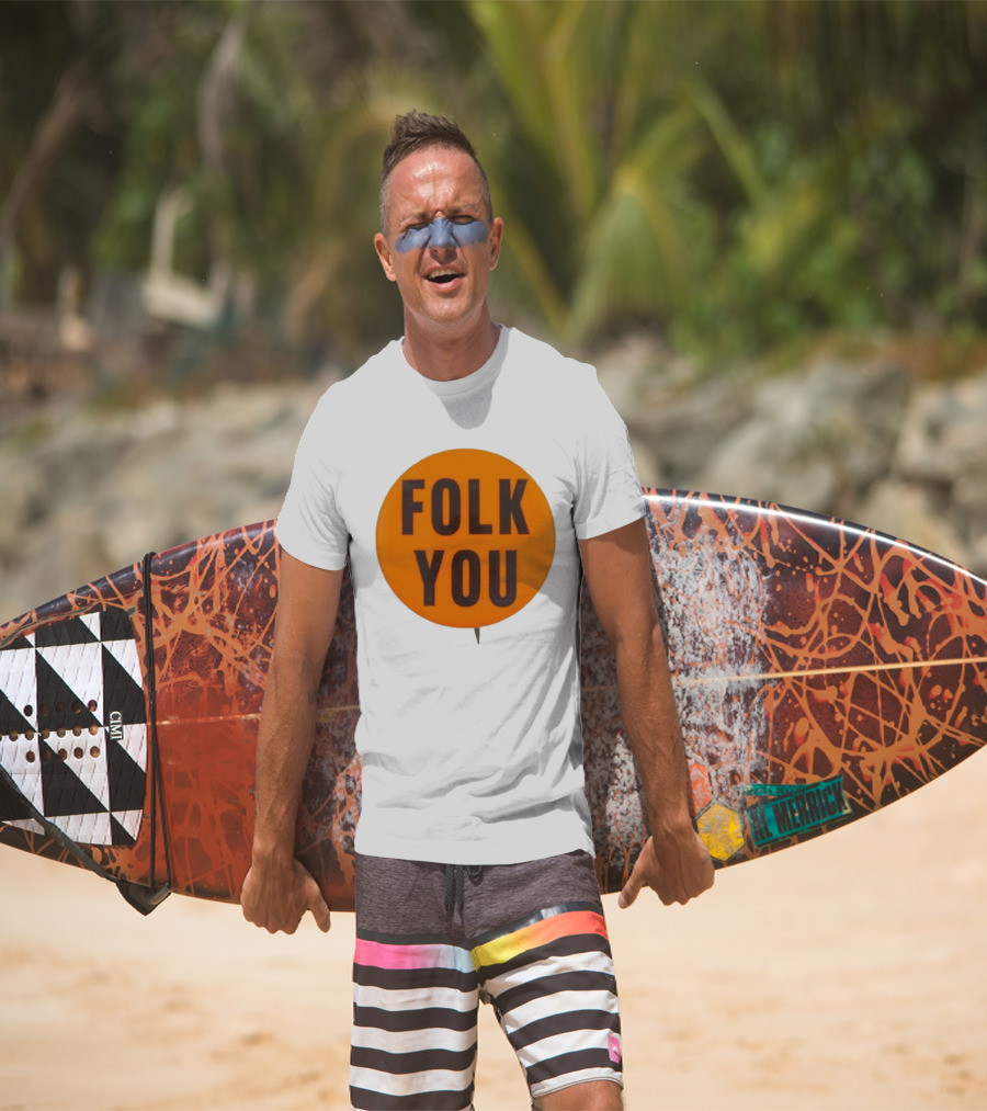 Weird Walk X Tsptr Folk You Badge T-Shirt