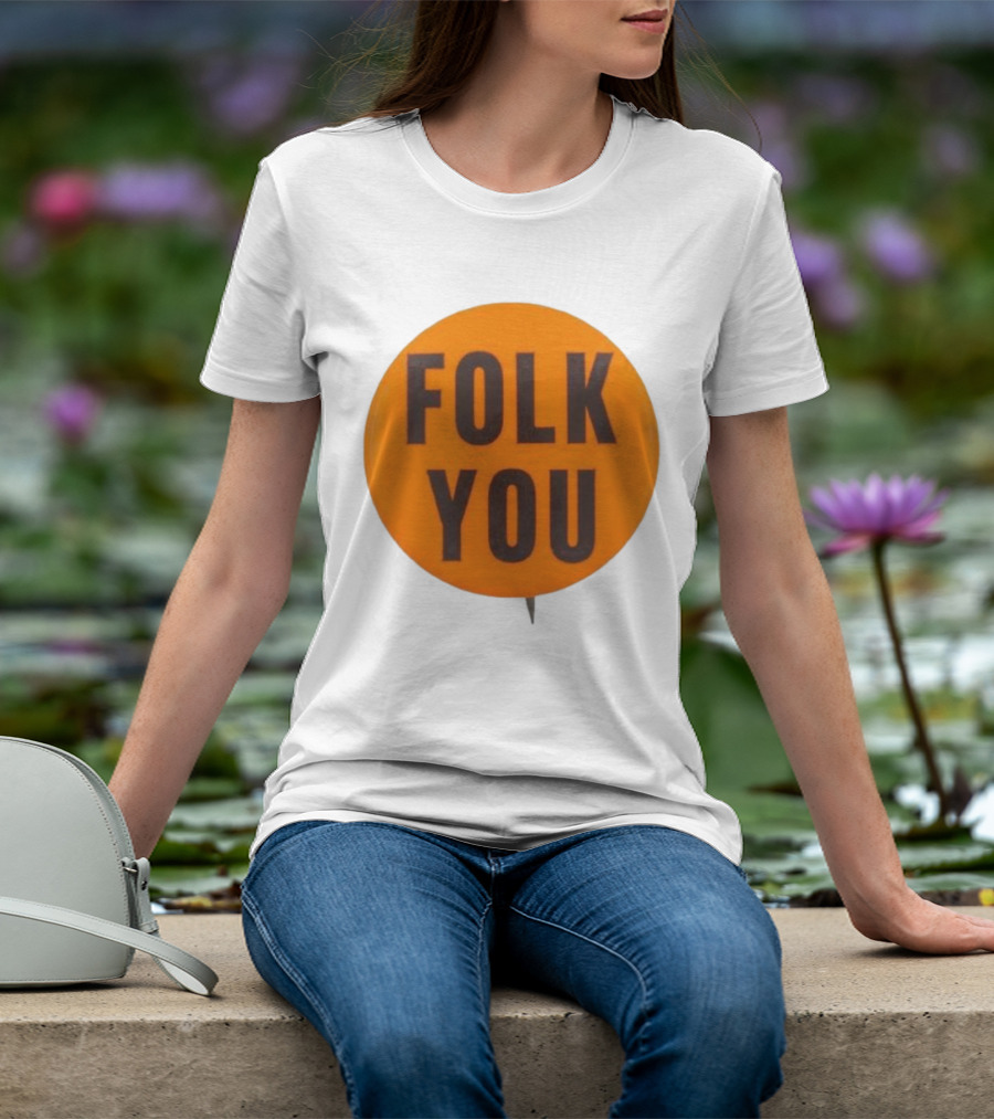 Weird Walk X Tsptr Folk You Badge T-Shirt