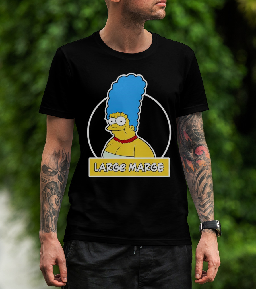 Large Marge Cartoon Character Design Justin Danger Nunley T-Shirt