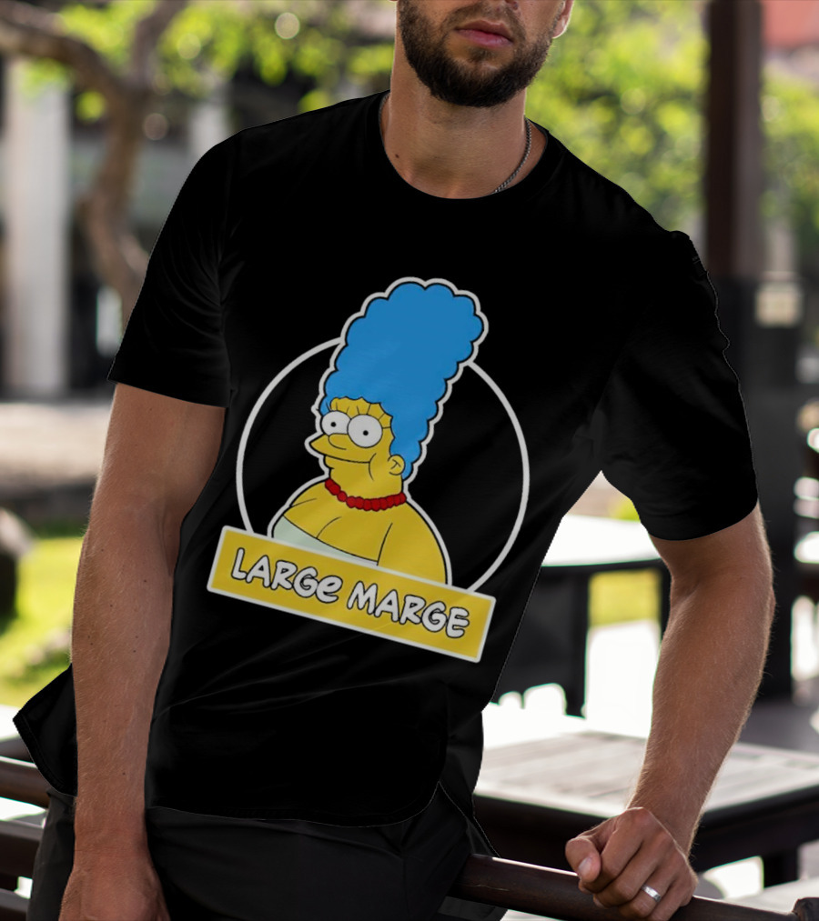 Large Marge Cartoon Character Design Justin Danger Nunley T-Shirt