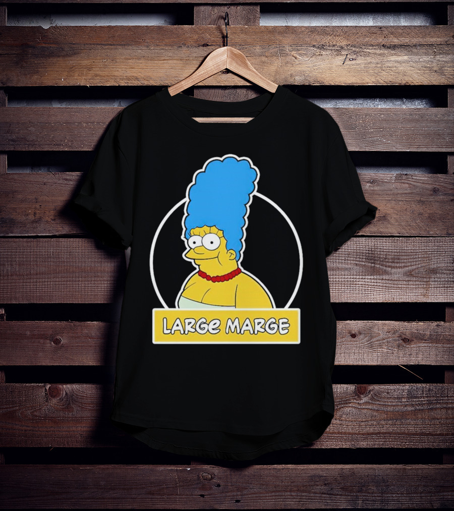 Large Marge Cartoon Character Design Justin Danger Nunley T-Shirt
