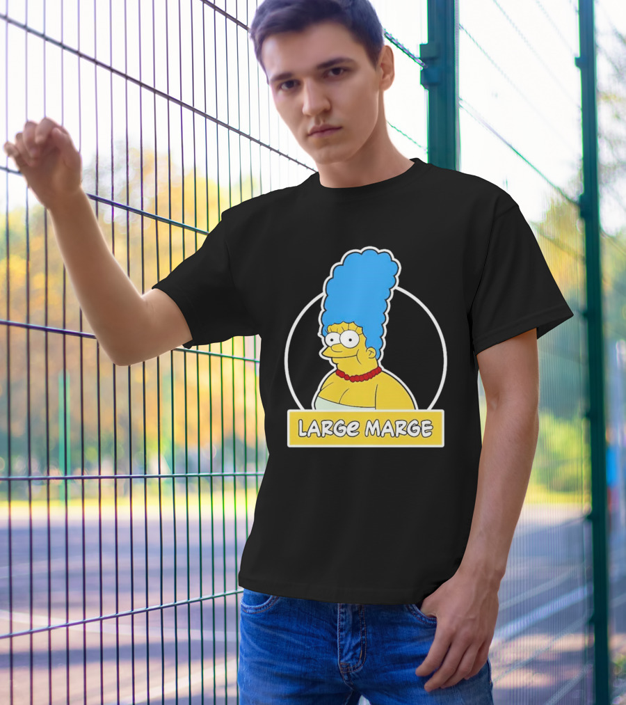 Large Marge Cartoon Character Design Justin Danger Nunley T-Shirt