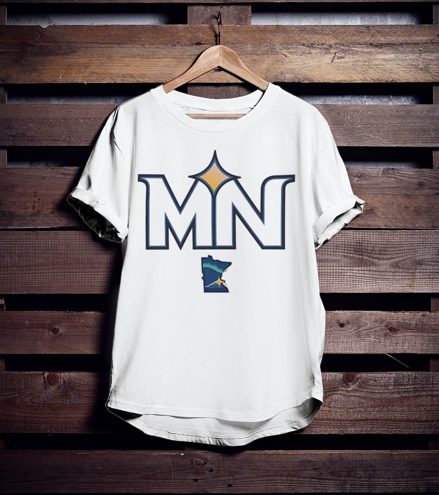 MN Minnesota Twins City Map T-Shirt