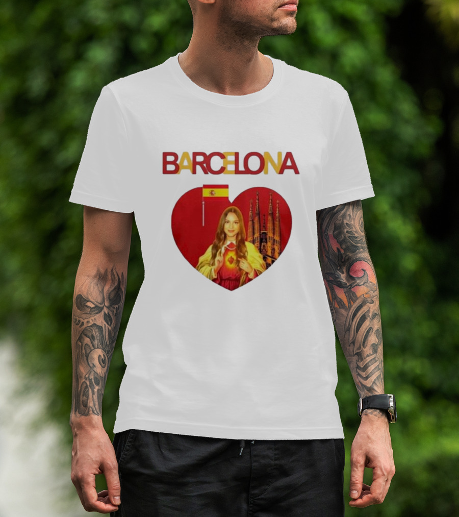 Barcelona Olivia Rodrigo Jesus Spain Iconic T-Shirt