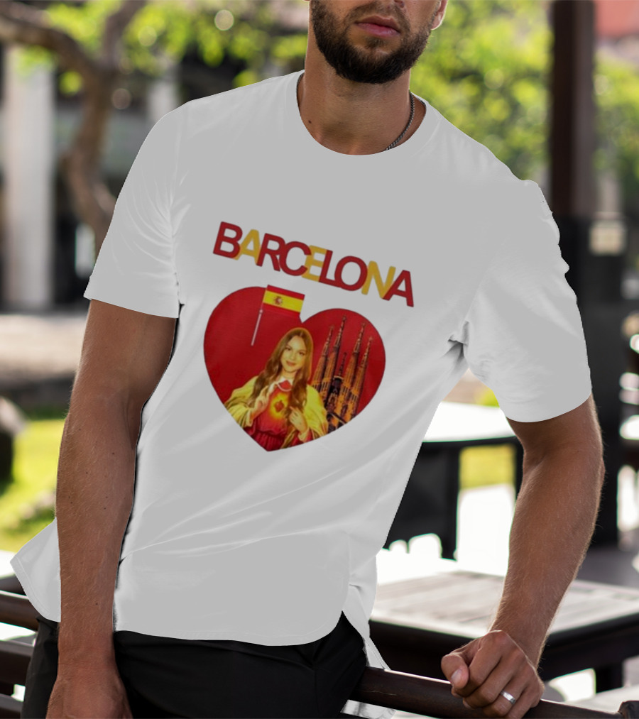 Barcelona Olivia Rodrigo Jesus Spain Iconic T-Shirt