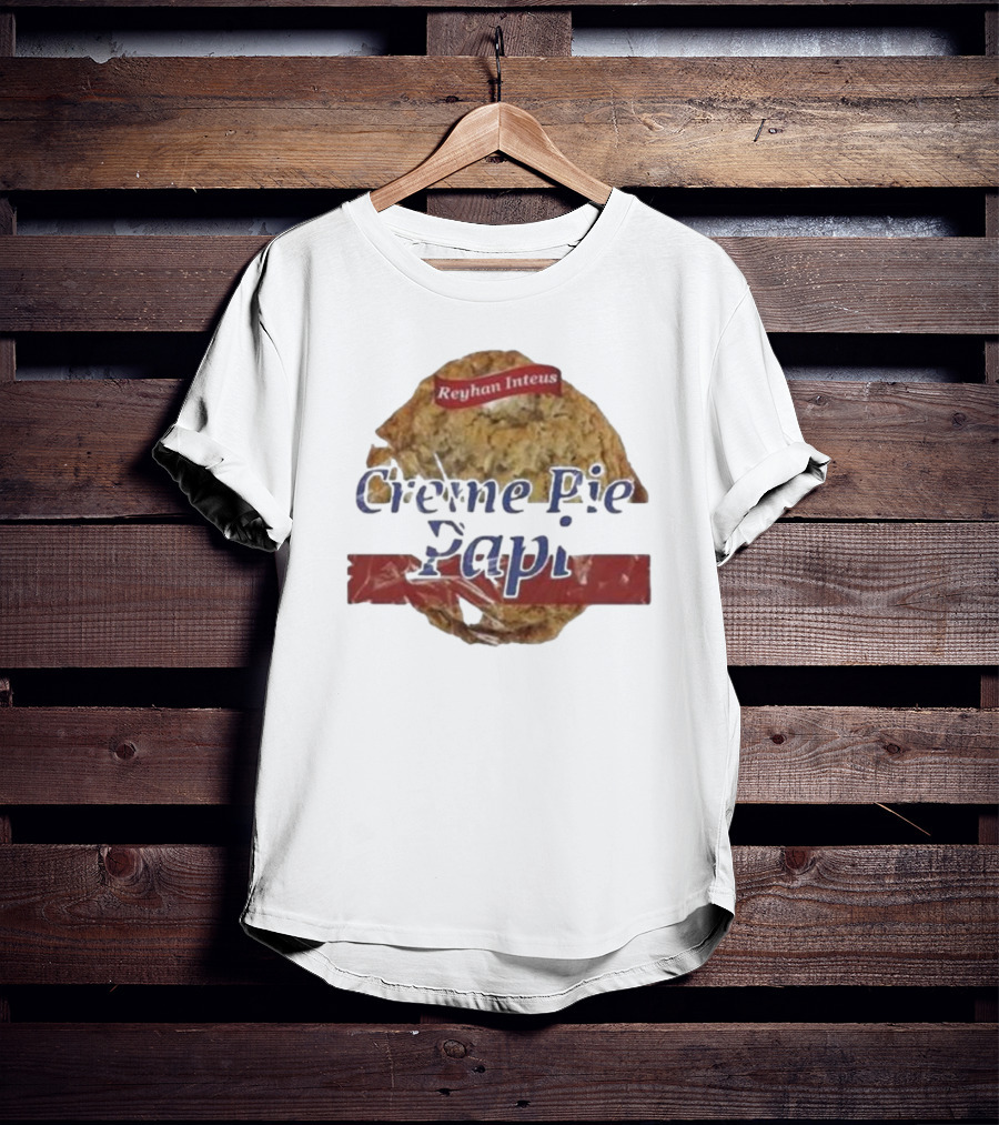 Reyhan Inteus Creme Pie Papi Cookie Motif T-Shirt