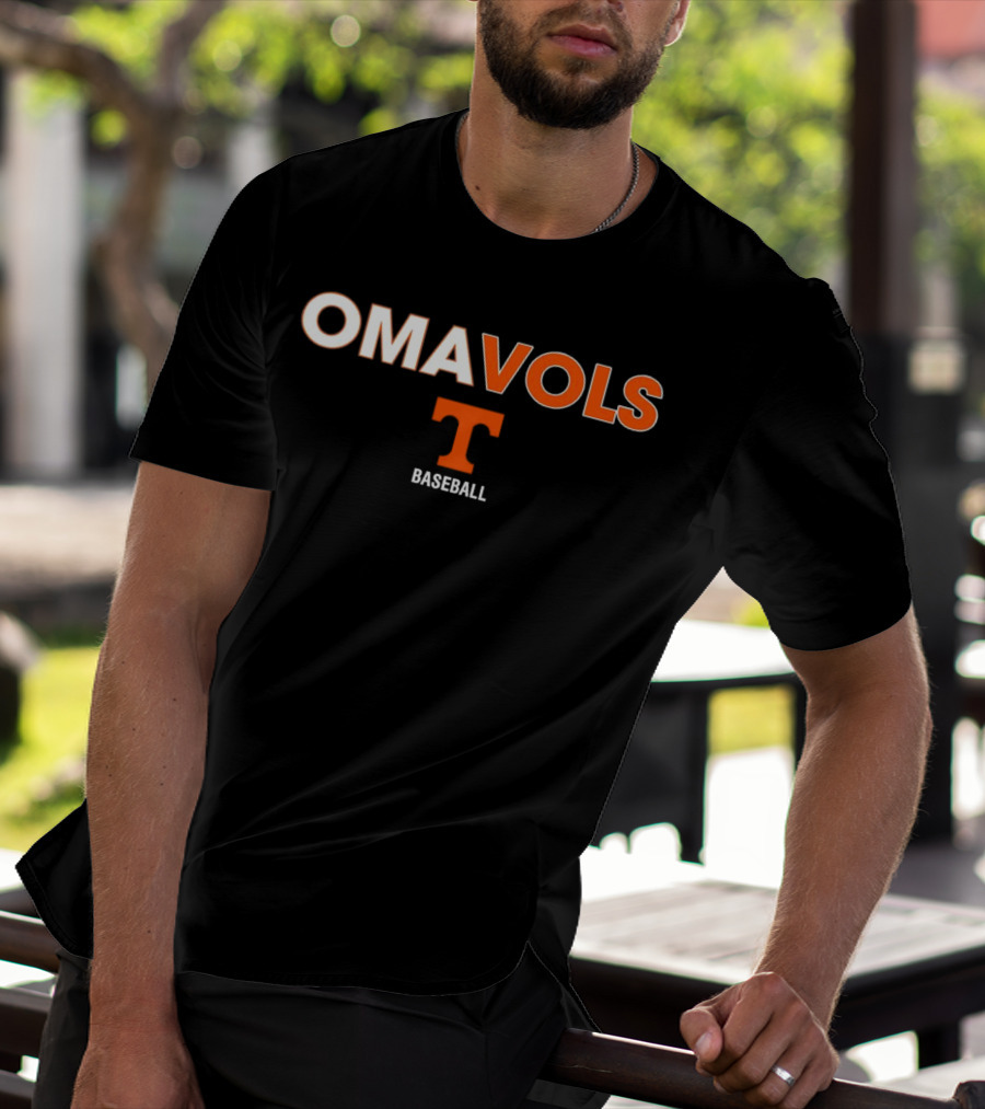 Omavols Tennessee Volunteers Baseball T-Shirt