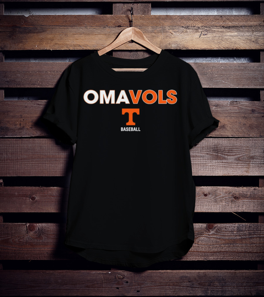 Omavols Tennessee Volunteers Baseball T-Shirt