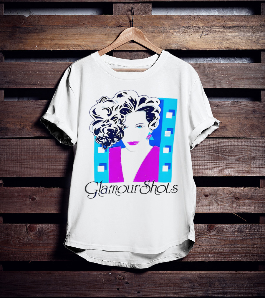 Glamour Shots Pop Art Retro Style Icons T-Shirt