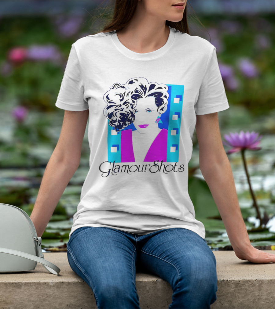 Glamour Shots Pop Art Retro Style Icons T-Shirt