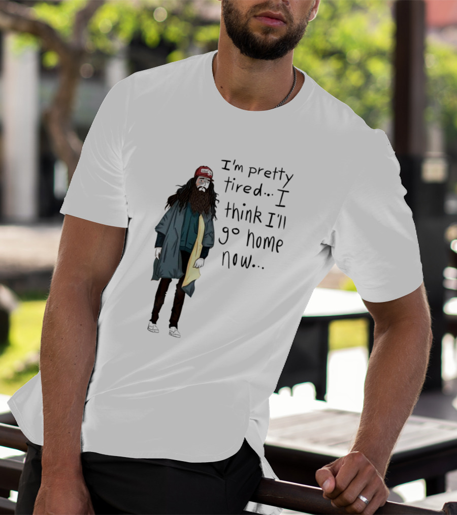 I'm Pretty Tired I Think I'll Go Home Now Vintage Movie Forest Run T-Shirt