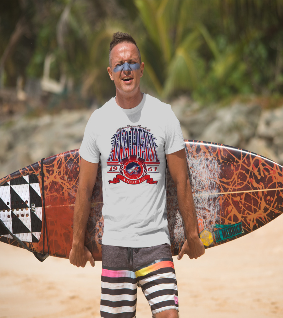 Major League Baseball Anaheim Angels 1961 T-Shirt