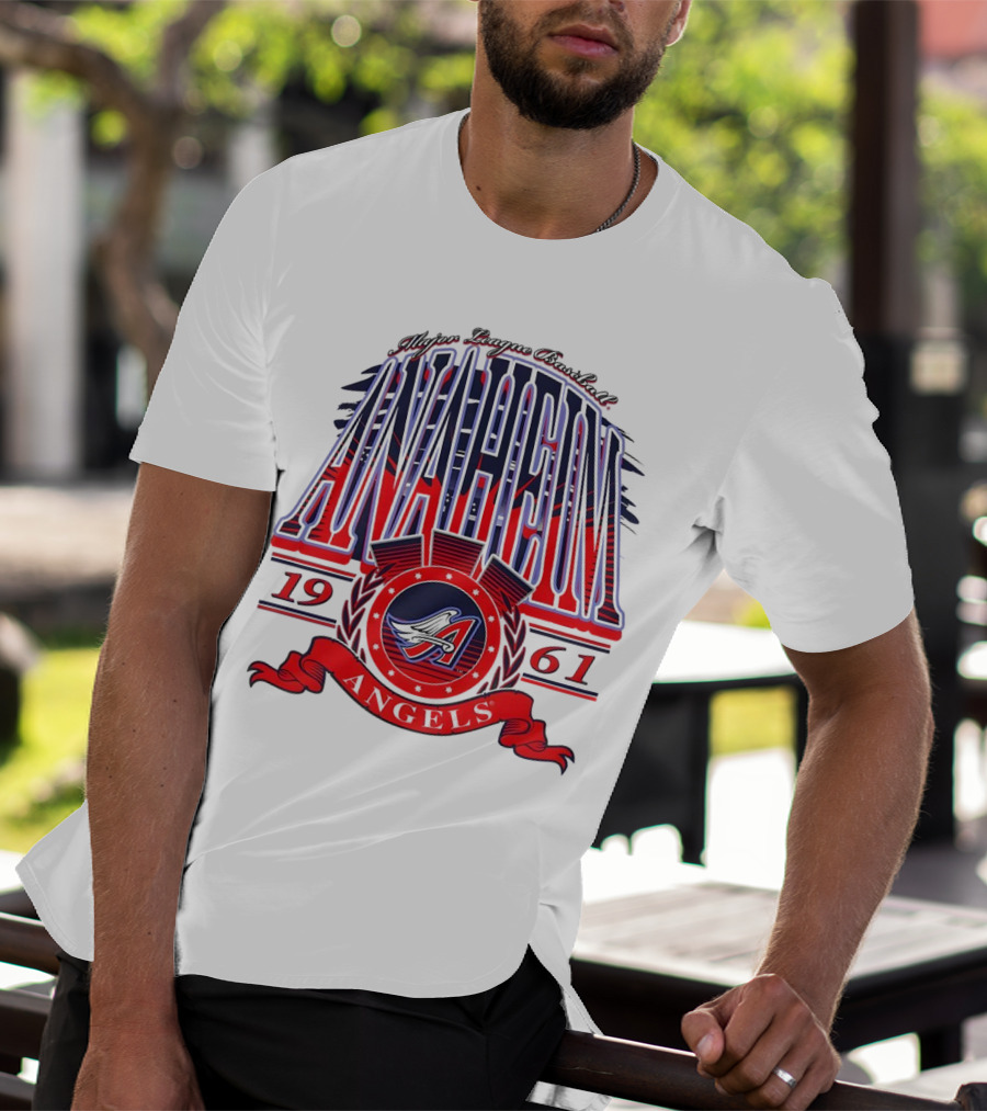 Major League Baseball Anaheim Angels 1961 T-Shirt