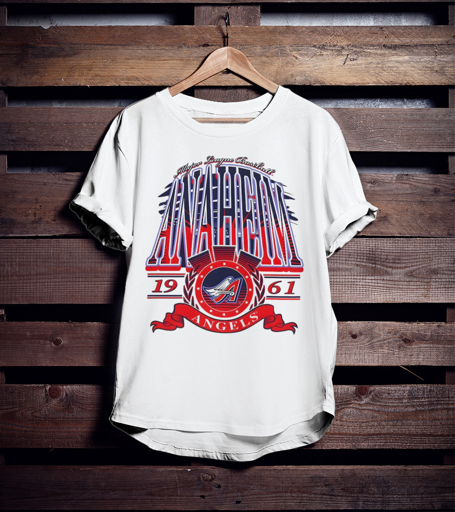 Major League Baseball Anaheim Angels 1961 T-Shirt