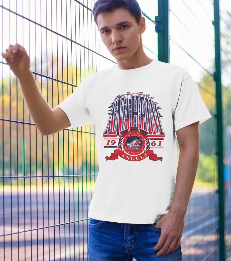 Major League Baseball Anaheim Angels 1961 T-Shirt