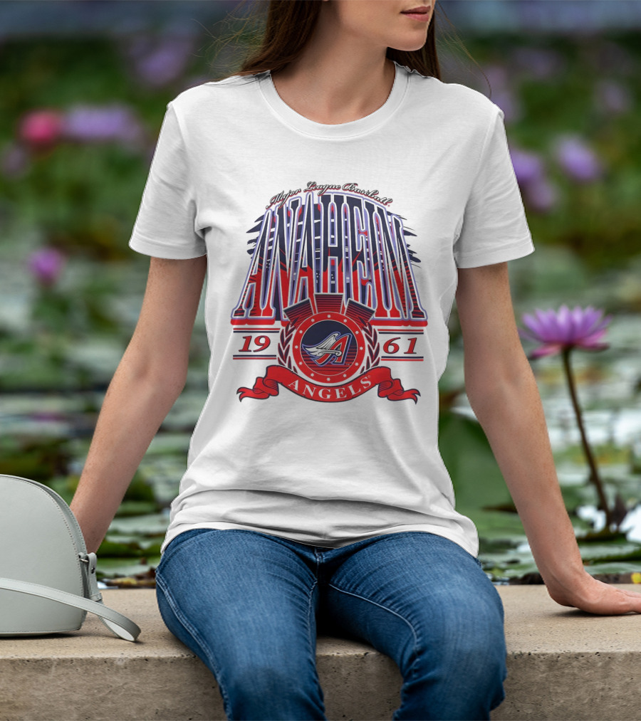 Major League Baseball Anaheim Angels 1961 T-Shirt