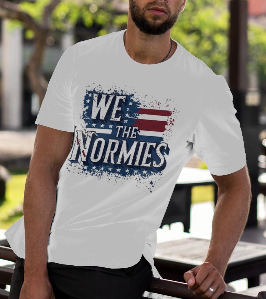 We The Normies American Flag T-Shirt