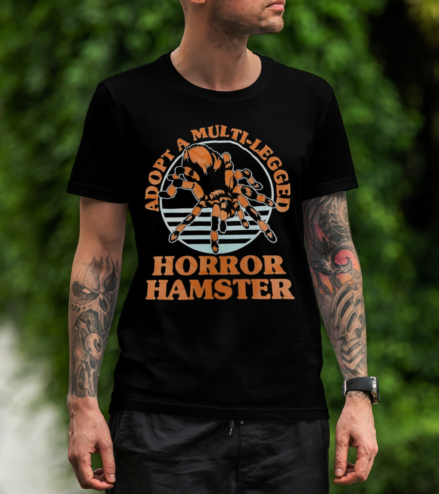 Adopt A Multi-Legged Horror Hamster Creepy Creature T-Shirt