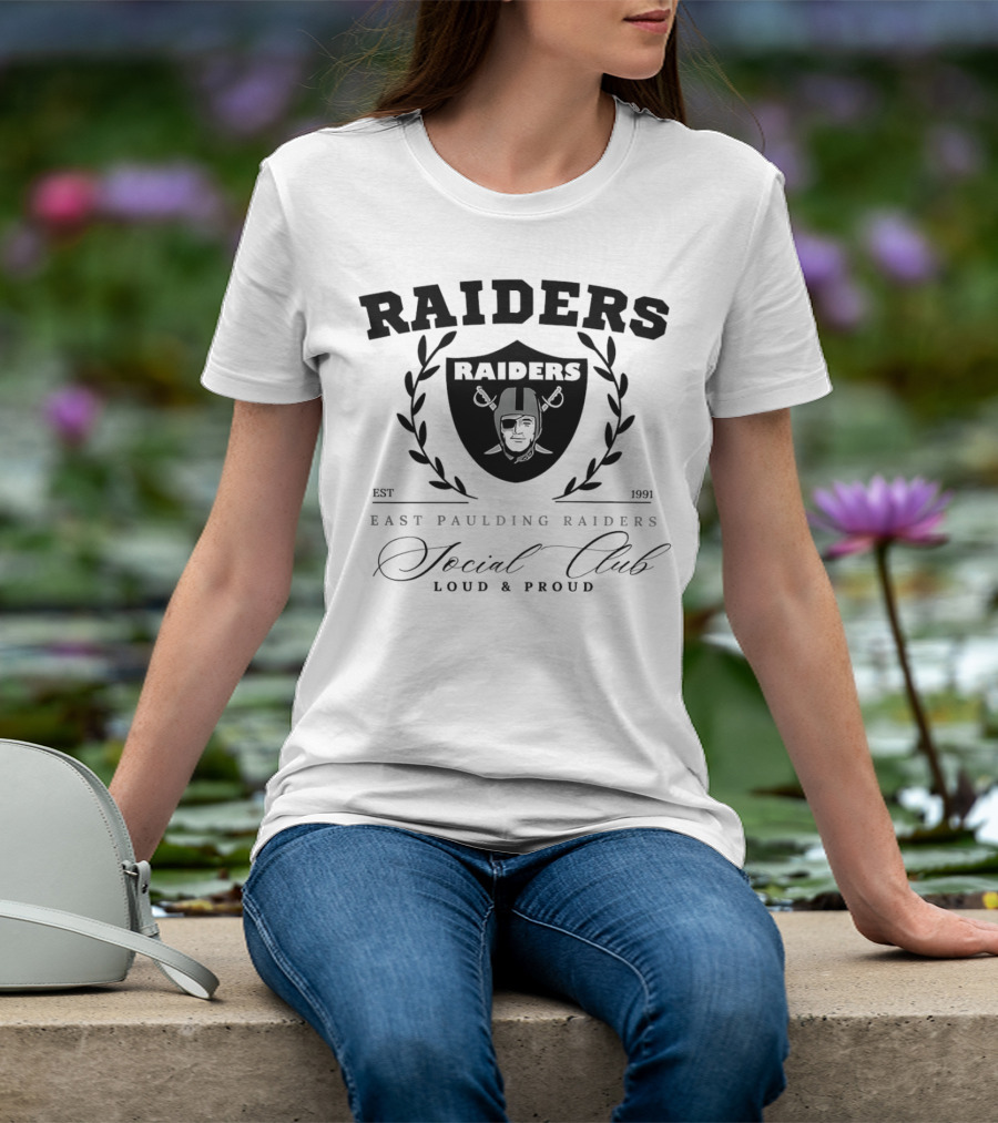 East Paulding Raiders Social Club Est 1991 Loud And Proud T-Shirt