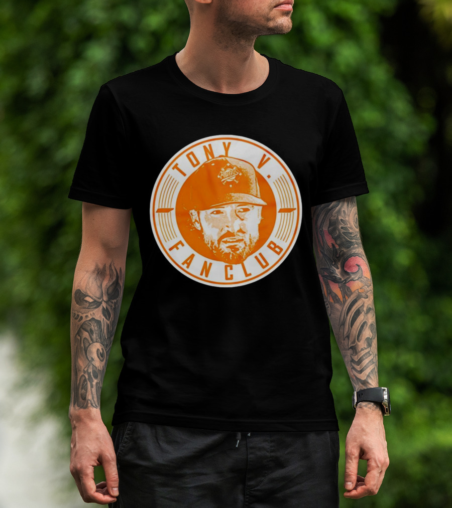 Tony V. Fan Club Baseball Hat T-Shirt