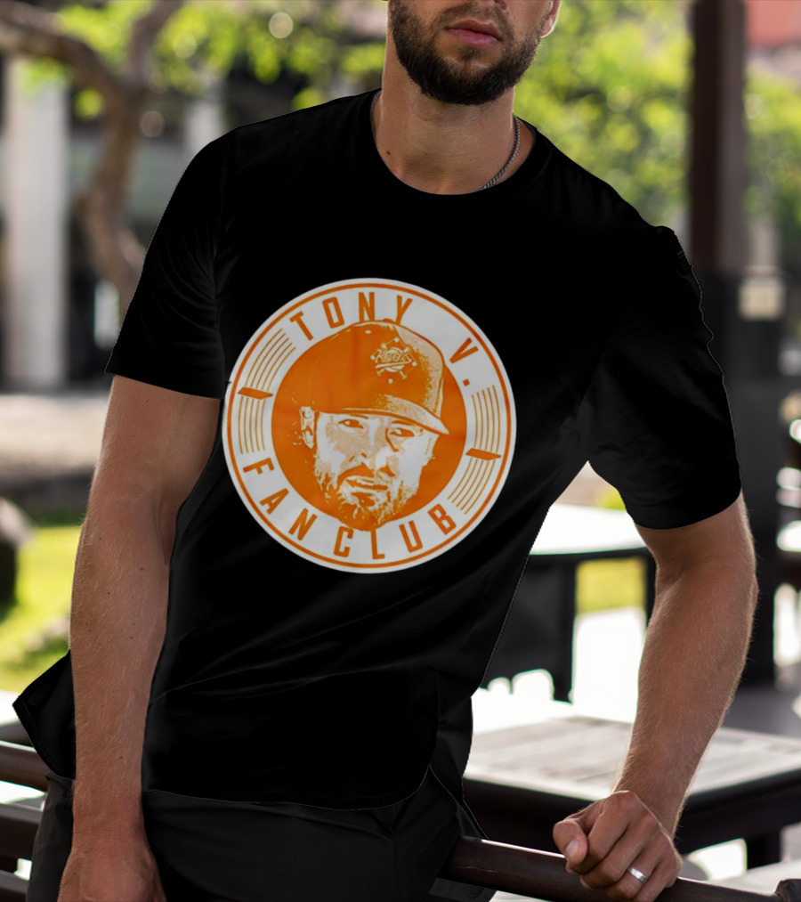 Tony V. Fan Club Baseball Hat T-Shirt