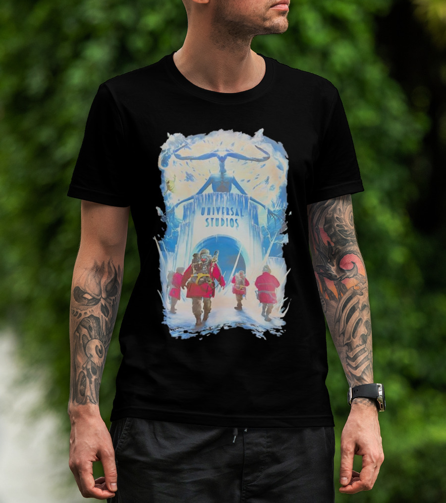 Universal Studios Ghostbusters Frozen Empire Adventure T-Shirt