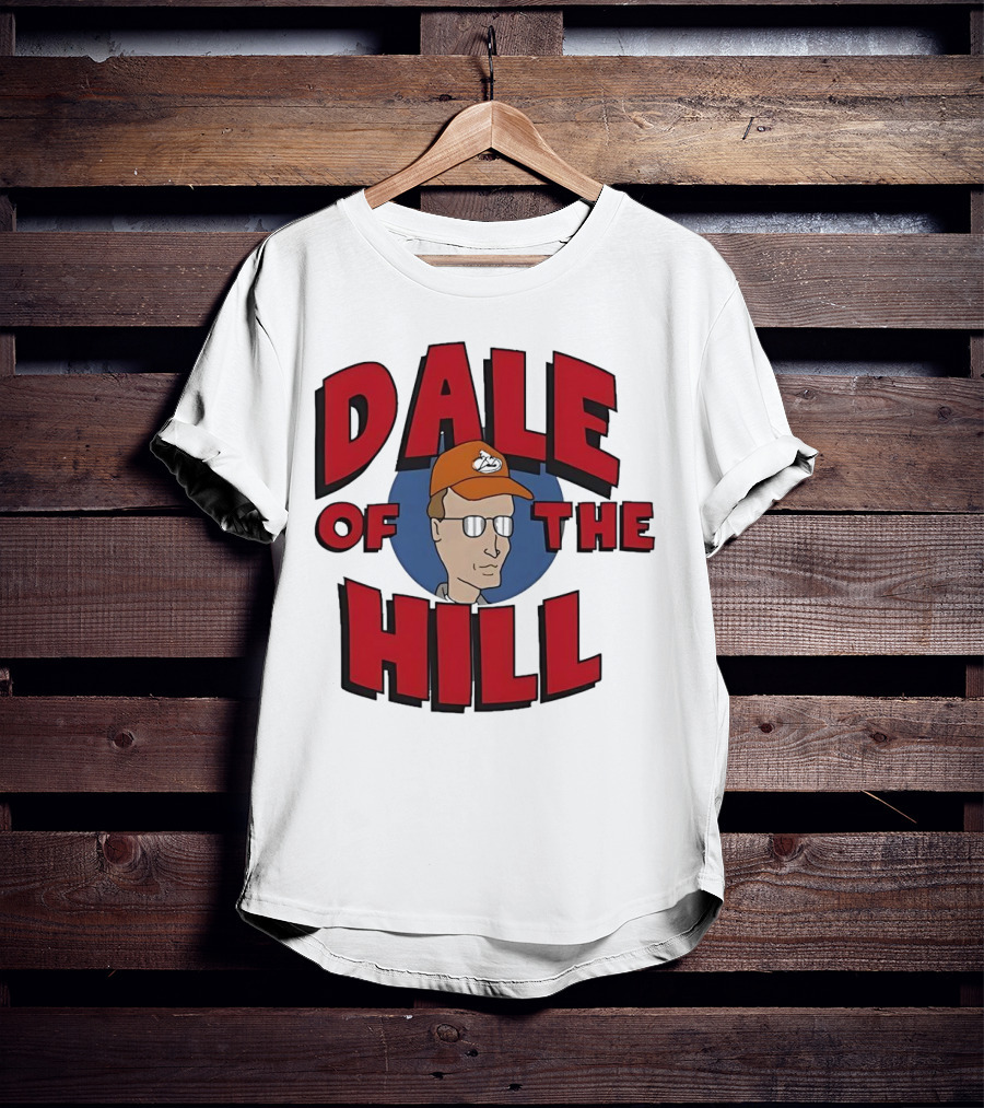 Dale Gribble Dale Of The Hill Cartoon Graphics T-Shirt