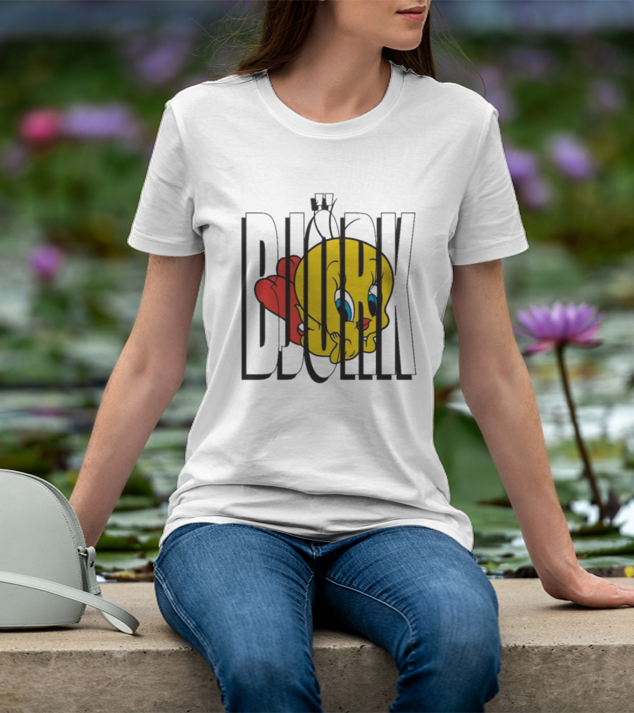 Tweety Bjork Chibi Cute Duck T-Shirt