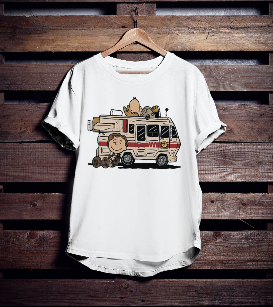 Spaceballs Lone Starr Barf And Eagle 5 In Peanuts T-Shirt