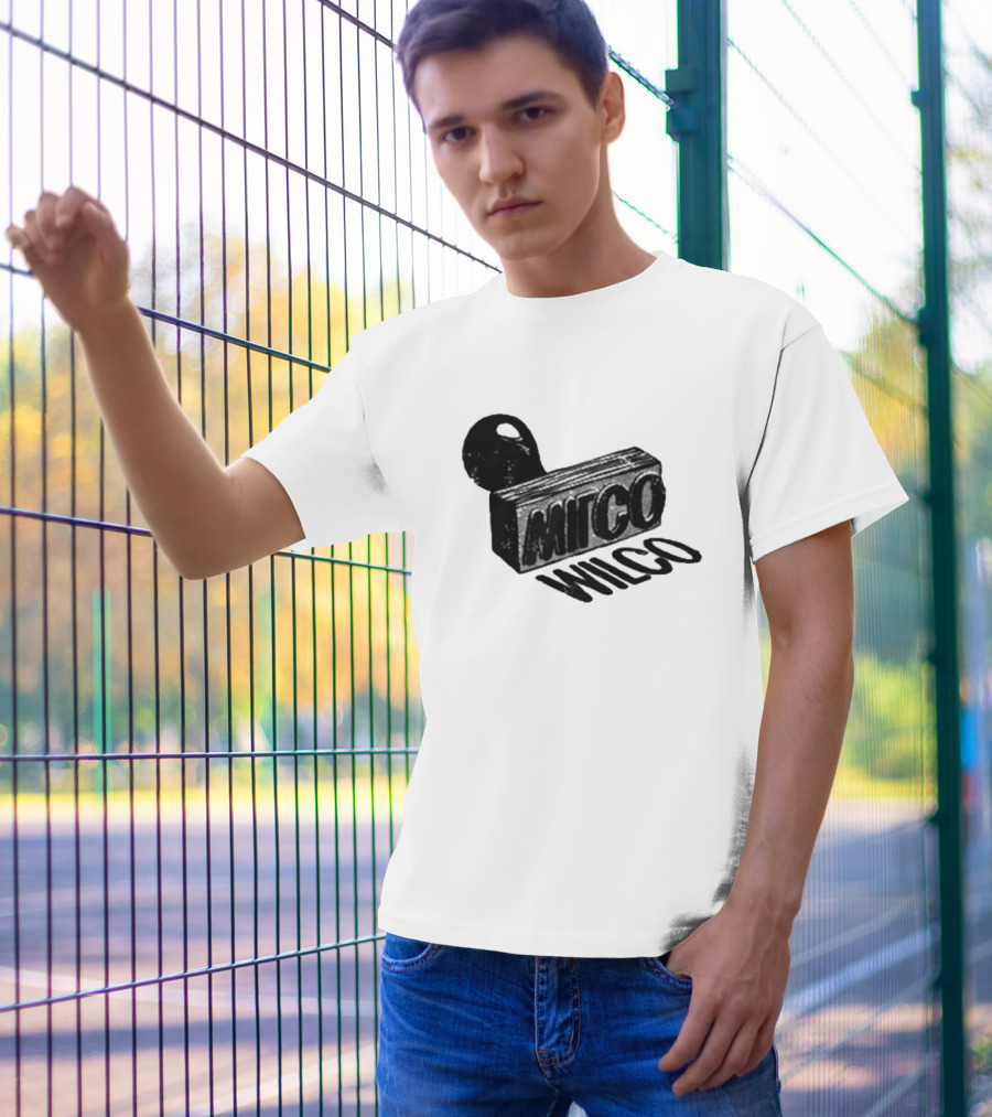 Wilco Band Logo Stamp Block T-Shirt