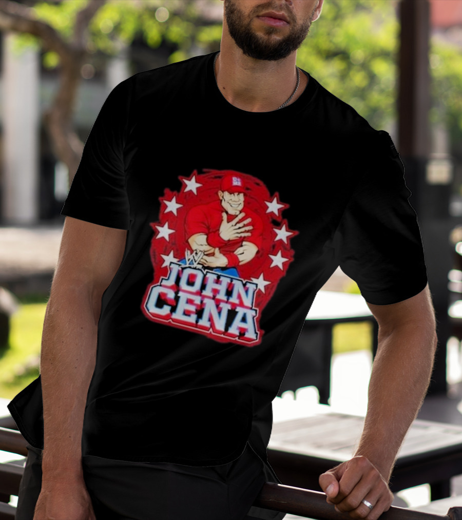 WWE John Cena Cartoon Stars T-Shirt