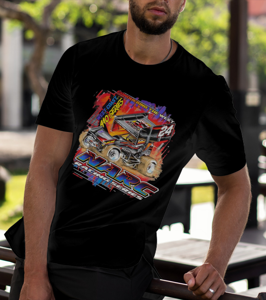 Conquering The West Coast 410 Series NARC Racing Series 24 T-Shirt