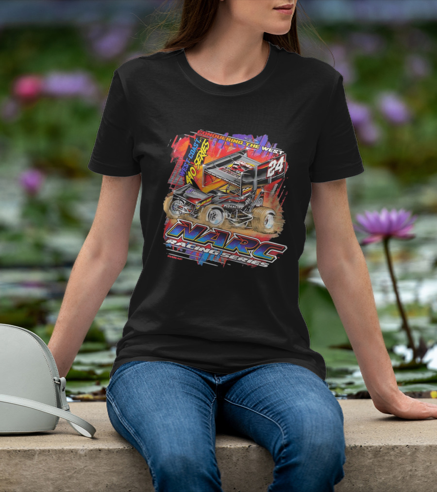 Conquering The West Coast 410 Series NARC Racing Series 24 T-Shirt