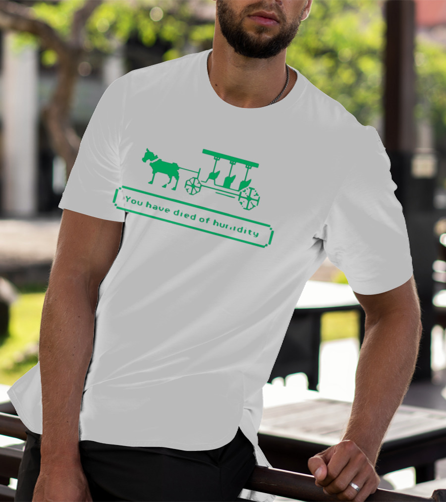 Louisiana Trail You Have Died Of Humidity Retro Wagon Image T-Shirt
