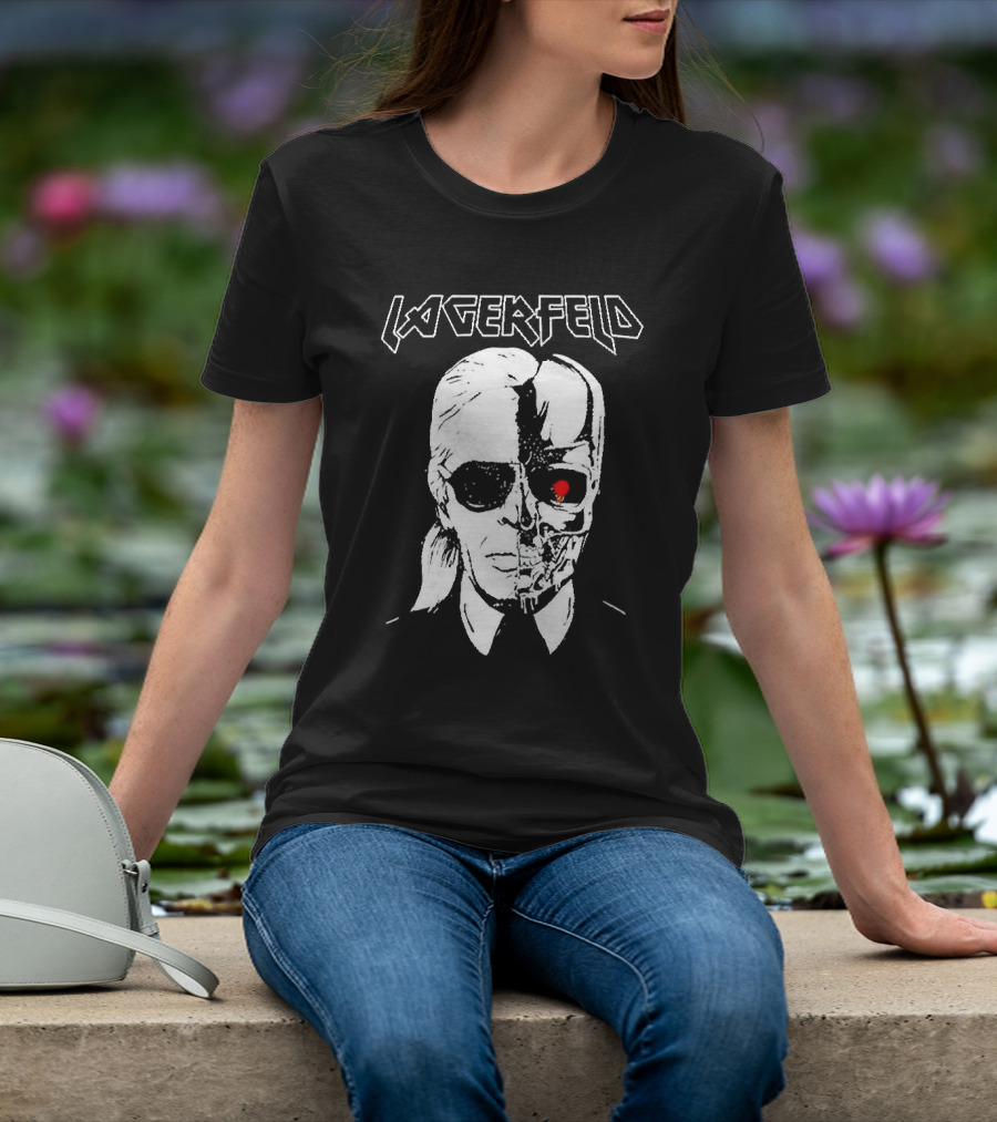 Lagerfeld Stylestalker Cybernetic Visionary Fashion T-Shirt