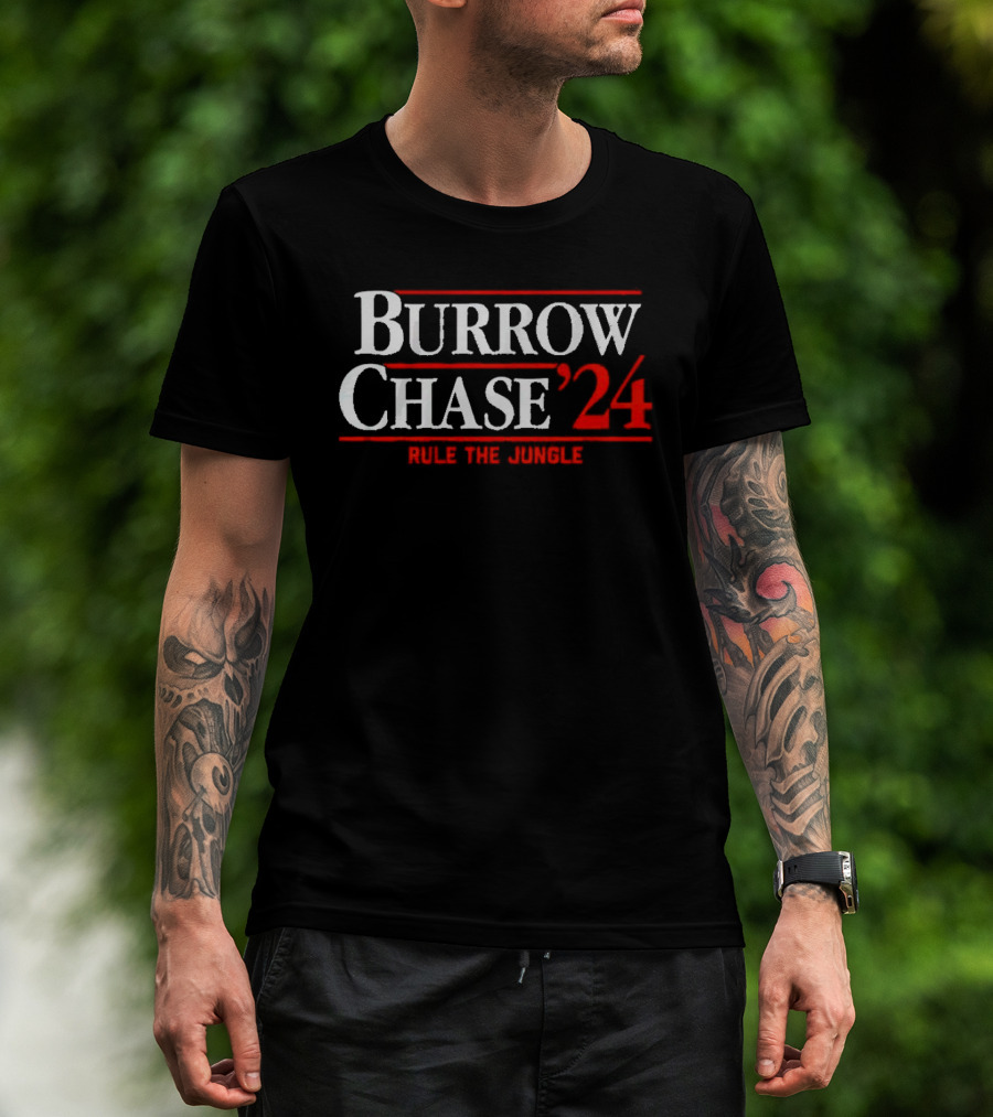 Burrow Chase ’24 Jungle Rulers T-Shirt