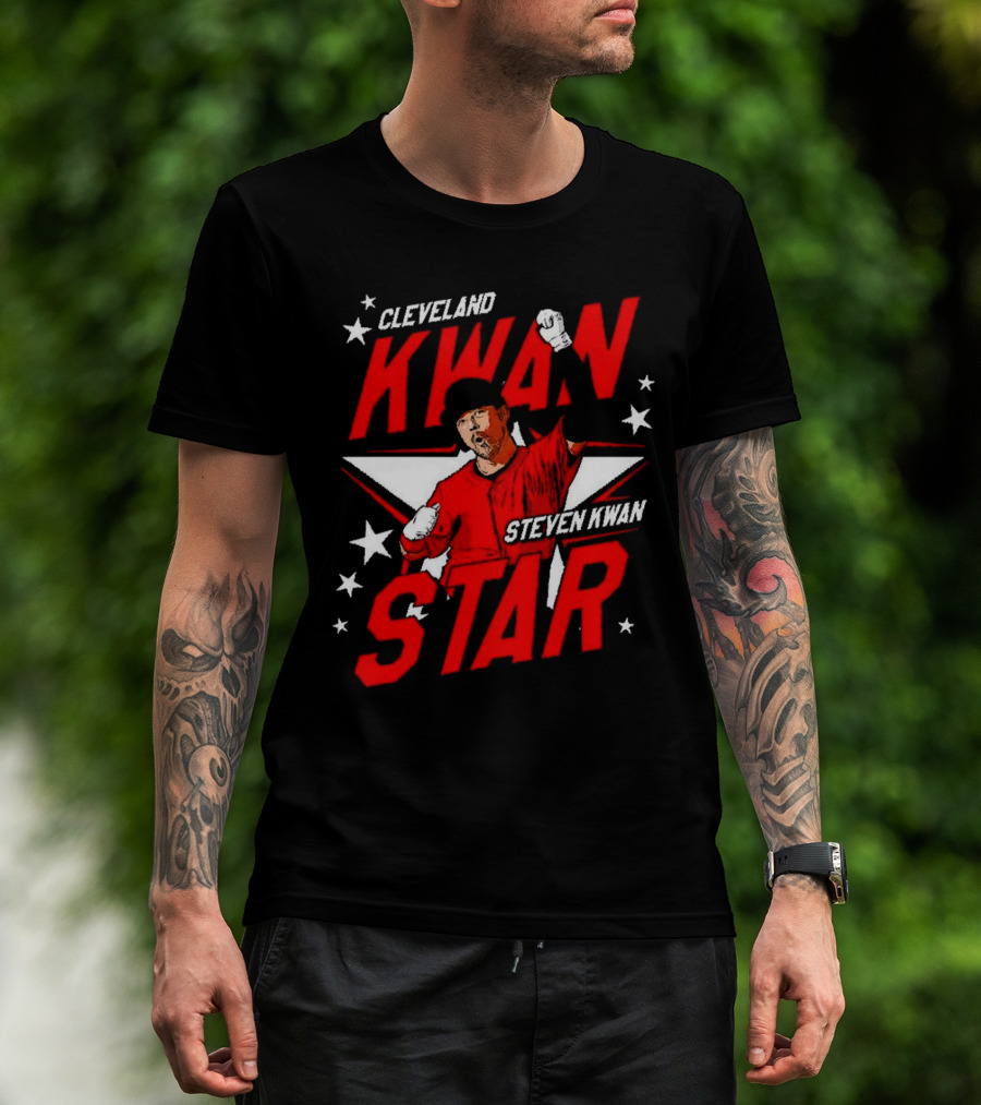 Cleveland Kwan Steven Kwan Star T-Shirt